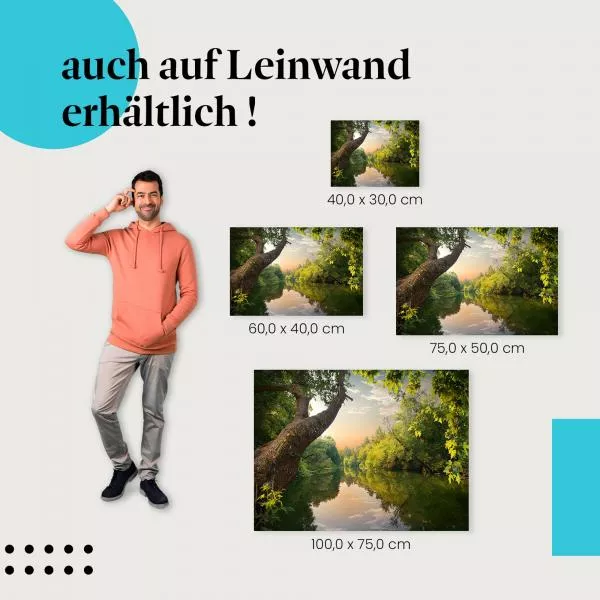 Flussidylle | Postereck 2757 Flussidylle | Postereck 2757