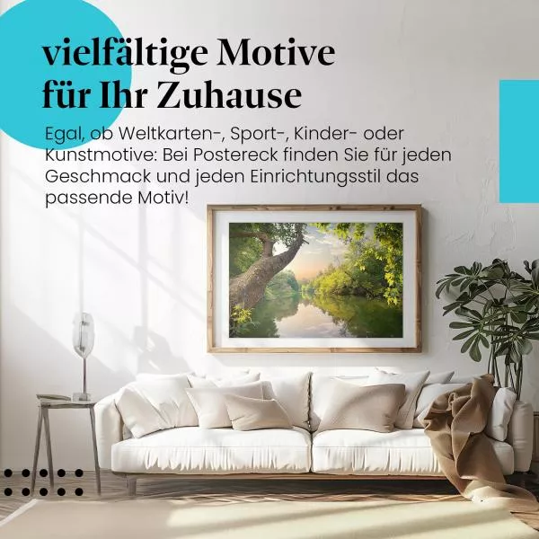 Flussidylle | Postereck 2757 Flussidylle | Postereck 2757