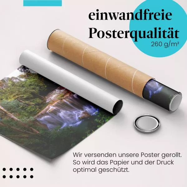 Dschungelwasserfall | Postereck 3818 Dschungelwasserfall | Postereck 3818