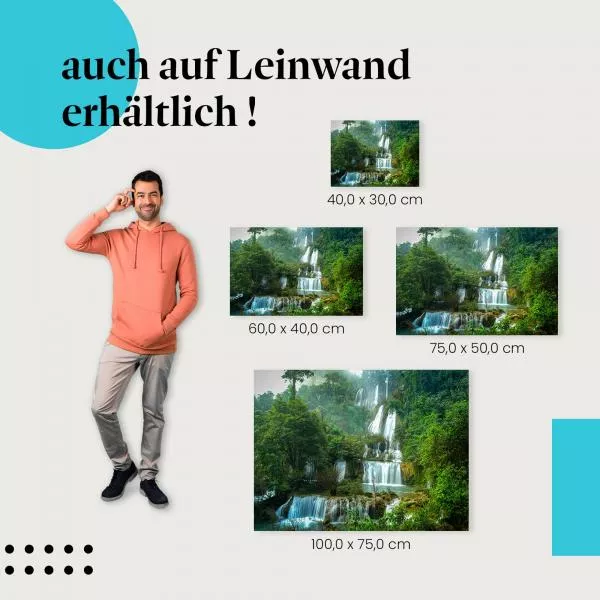 Dschungelwasserfall | Postereck 2985 Dschungelwasserfall | Postereck 2985
