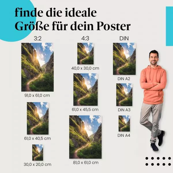 Wasserfall | Postereck 3115 Wasserfall | Postereck 3115