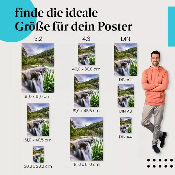 Waldwasserfall | Postereck 2555 Waldwasserfall | Postereck 2555