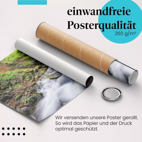 Waldwasserfall | Postereck 3048 Waldwasserfall | Postereck 3048