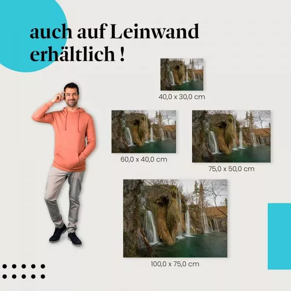 Versteckter Wasserfall: Ruhe & Schönheit | Postereck 0409 Versteckter Wasserfall: Ruhe & Schönheit | Postereck 0409