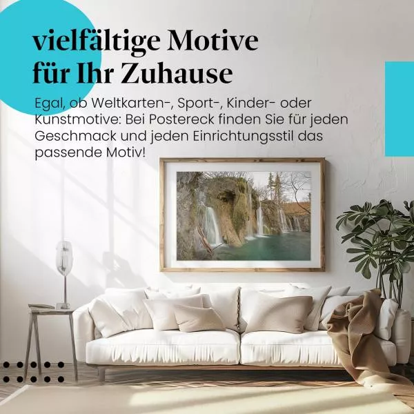 Versteckter Wasserfall: Ruhe & Schönheit | Postereck 0409 Versteckter Wasserfall: Ruhe & Schönheit | Postereck 0409