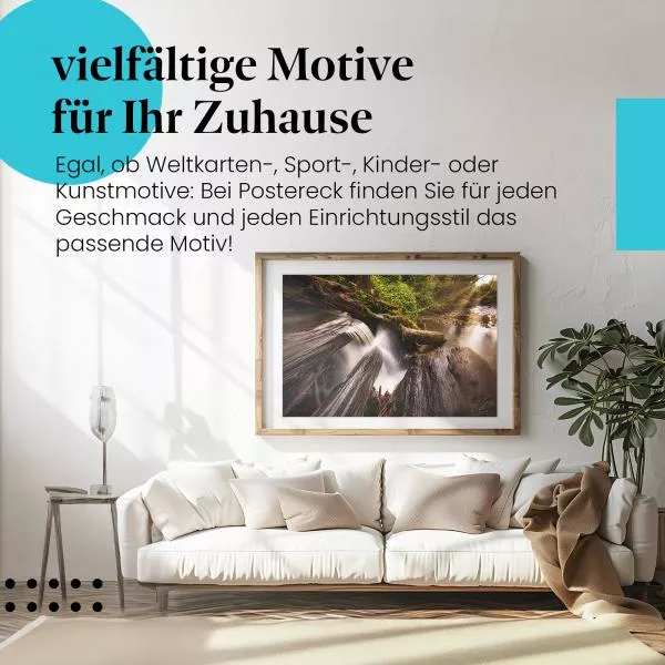 Kleiner Wasserfall | Postereck 3760 Kleiner Wasserfall | Postereck 3760