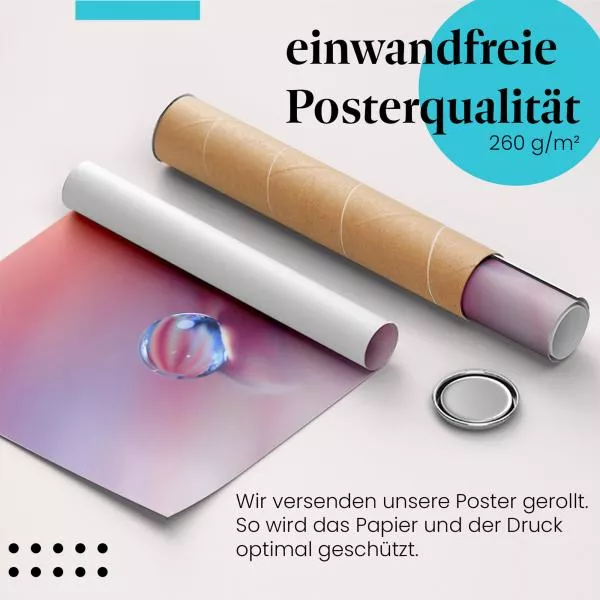 Abstrakter Wassertropfen | Postereck 3638 Abstrakter Wassertropfen | Postereck 3638