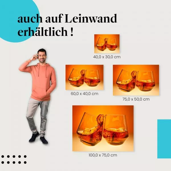 Whisky: Gläser & Anstoßen | Postereck 1952 Whisky: Gläser & Anstoßen | Postereck 1952