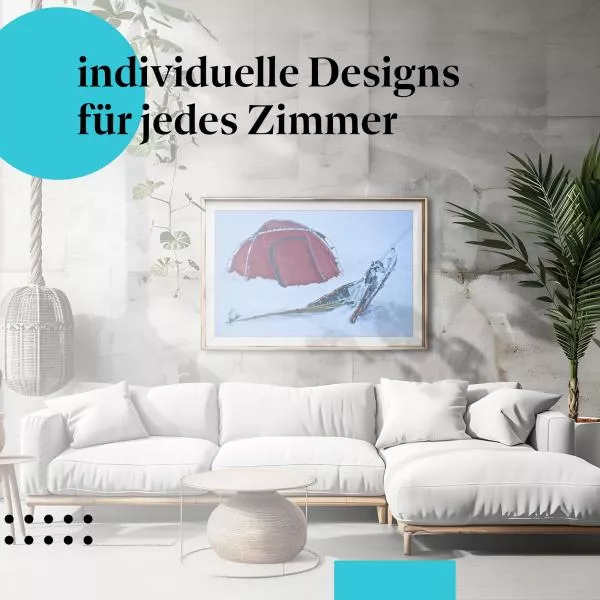Wintercamping: Zelt im Schnee & Abenteuer | Postereck 0415 Wintercamping: Zelt im Schnee & Abenteuer | Postereck 0415