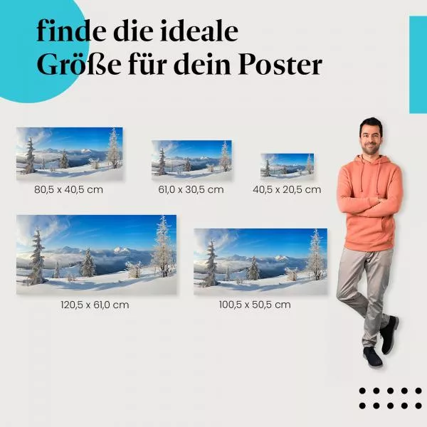 Winterlandschaft | Postereck 3552 Winterlandschaft | Postereck 3552