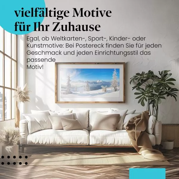 Winterlandschaft | Postereck 3552 Winterlandschaft | Postereck 3552