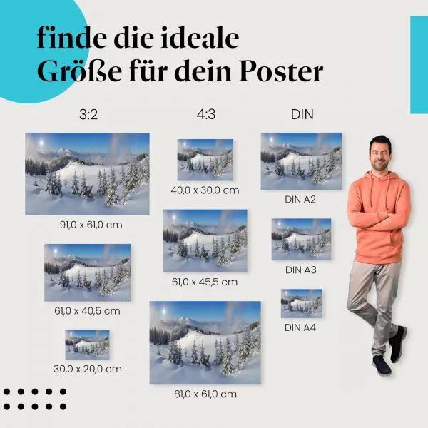 Winteridylle | Postereck 3439 Winteridylle | Postereck 3439