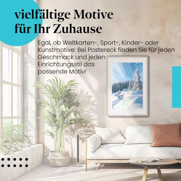 Winterlandschaft | Postereck 3394 Winterlandschaft | Postereck 3394