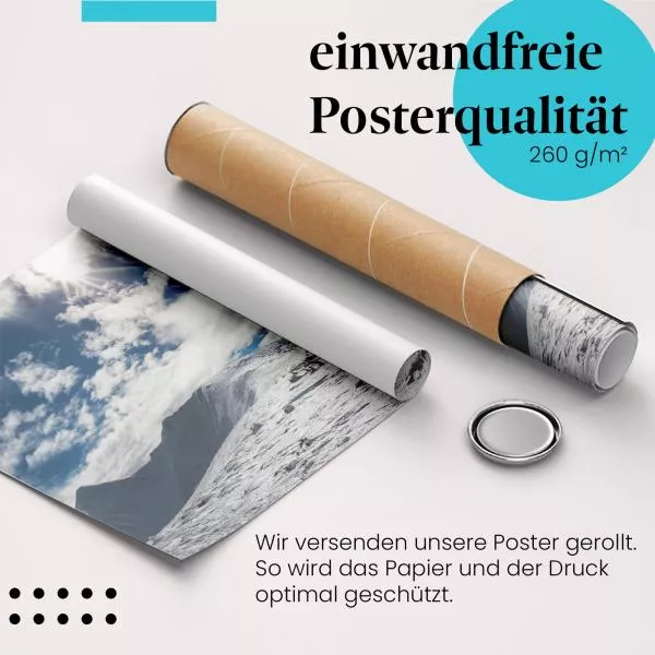 Verschneite Gipfel | Postereck 2989 Verschneite Gipfel | Postereck 2989