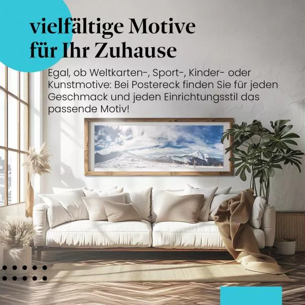 Verschneite Gipfel | Postereck 2989 Verschneite Gipfel | Postereck 2989