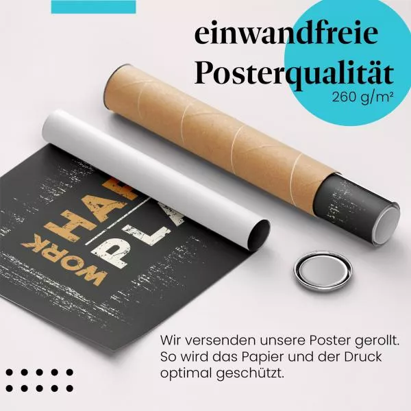 Work Hard Play Hard | Postereck 2187
