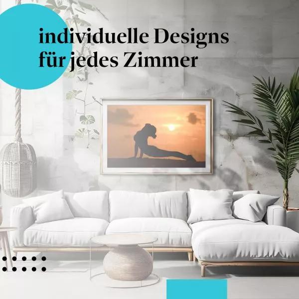 Yoga am Strand | Postereck 2707 Yoga am Strand | Postereck 2707