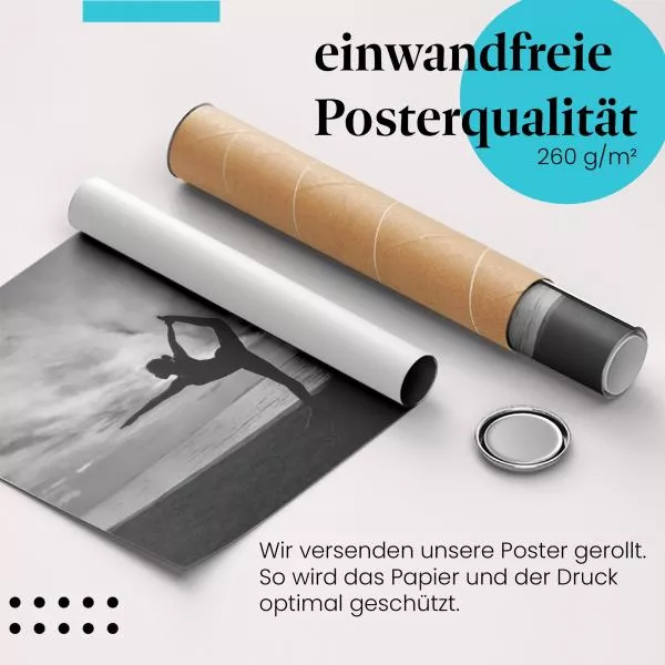 Yoga am Meer: Eleganz & Balance | Postereck 1847 Yoga am Meer: Eleganz & Balance | Postereck 1847