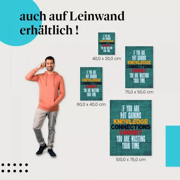 Zeitverschwendung | Postereck 1679 Zeitverschwendung | Postereck 1679