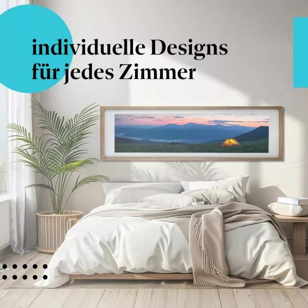 Zelt mit Bergblick | Postereck 2999 Zelt mit Bergblick | Postereck 2999