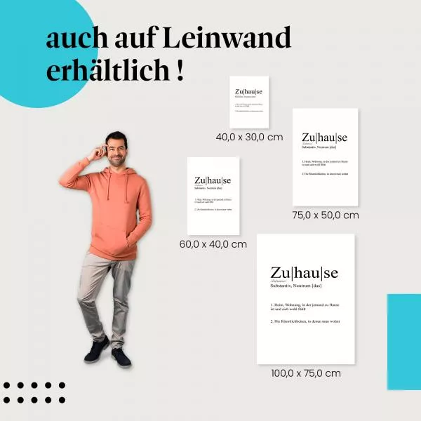 Was bedeutet Zuhause? | Postereck 3710 Was bedeutet Zuhause? | Postereck 3710
