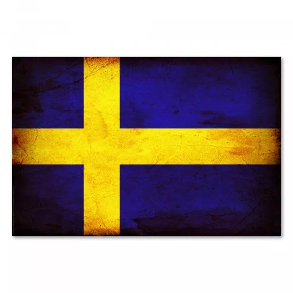 Schwedische Flagge im Grunge-Stil, Blau und Gelb symbolisieren das schwedische Königreich. Schwedische Flagge im Grunge-Stil, Blau und Gelb symbolisieren das schwedische Königreich.