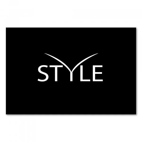 Minimalistisches Logo mit „Style“ und geschwungenen Linien, ideal für Mode- und Lifestyle-Marken. Minimalistisches Logo mit „Style“ und geschwungenen Linien, ideal für Mode- und Lifestyle-Marken.