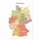 Deutschlandkarte | Postereck 4083
